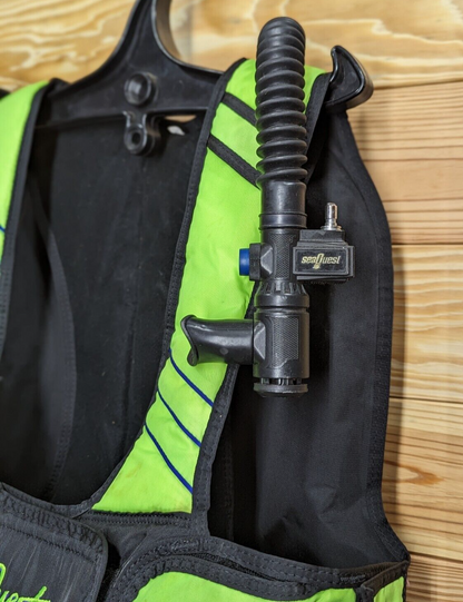 SeaQuest Scuba Dive BC BCD M, L Medium Large Buoyancy Compensator Vest Jacket3