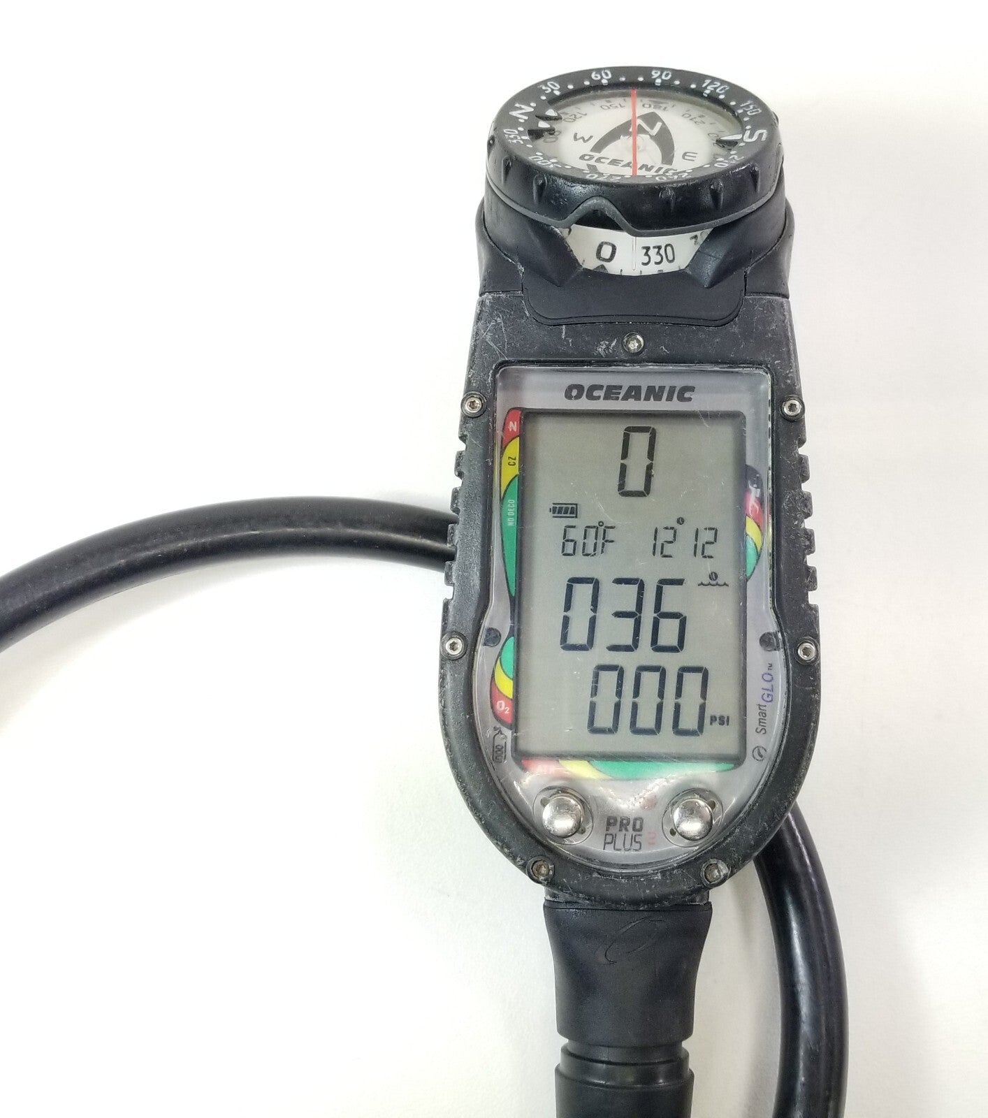 Oceanic Pro Plus 2.1 SCUBA Dive Air Integrated Computer, Compass Air & Nitrox 21