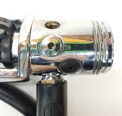 Sherwood Brut Scuba Dive Regulator Set Yoke, 1st & 2nd Stage + Inflator Hose9