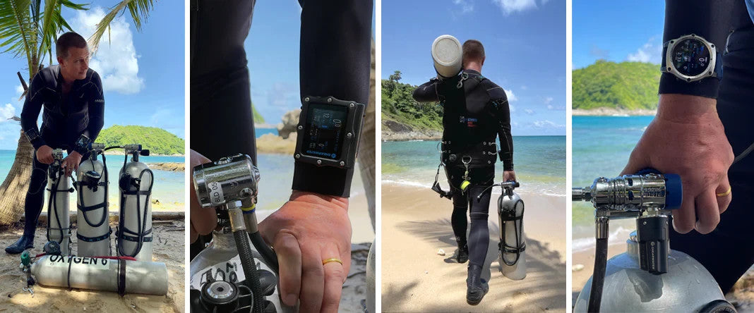 Shearwater Swift Scuba Dive Wireless Computer Transmitter + Case (Oceanic Aeris)16