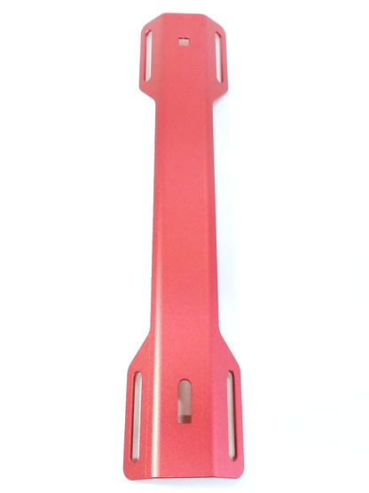 Aluminum RED Single Tank Adapter Scuba Tech Dive Backplate 13 3/4" x 2 3/4 BCD1