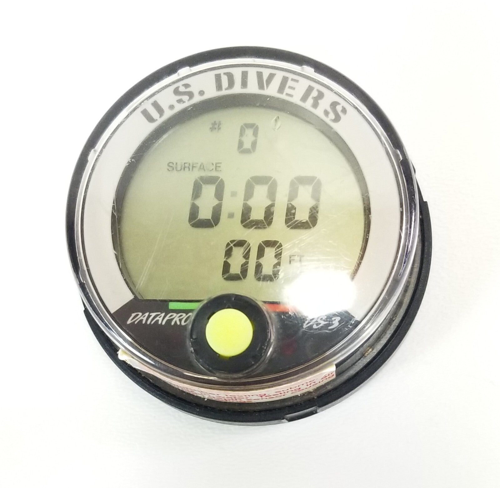 US Divers DATAPRO DS3 Digital Depth Gauge Scuba Computer Puck Bottom Timer3