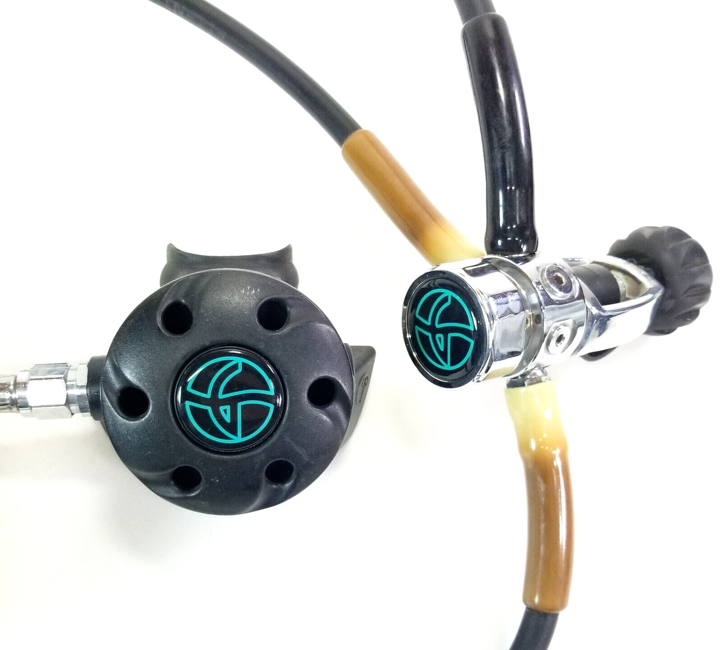 Genesis Scuba Dive Complete Regulator Set Yoke 1st, 2nd Stage, Octo & Inflator2