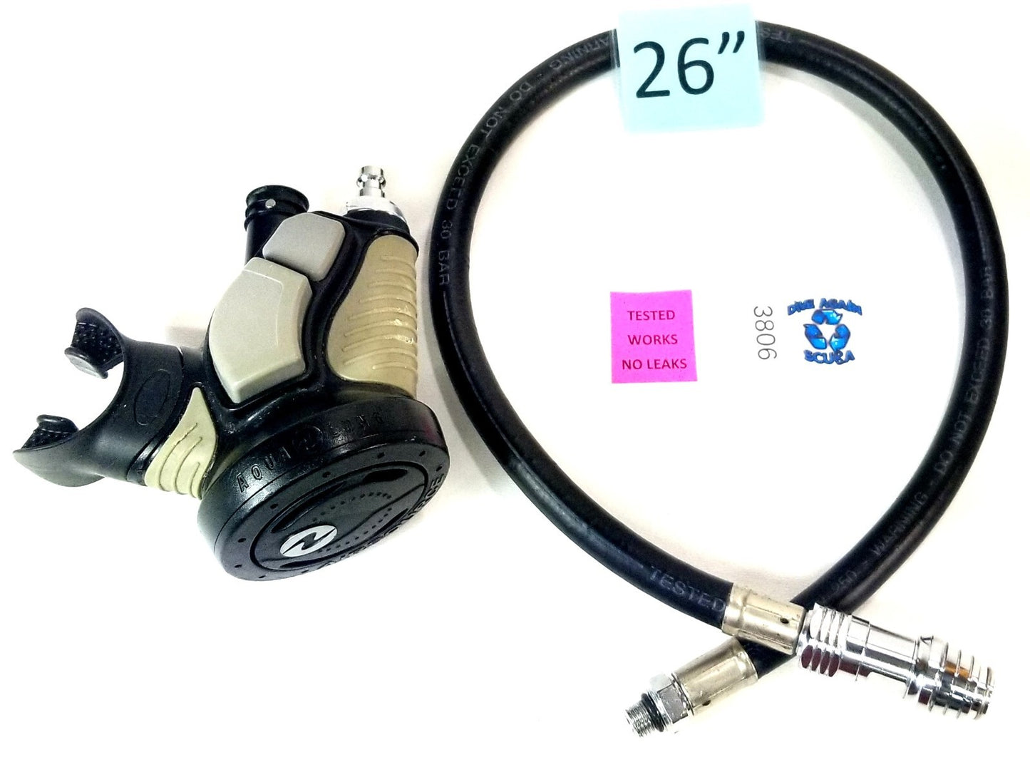 Aqua Lung Air Source Octo Inflator Scuba Dive Safe Second Regulator (SeaQuest)0