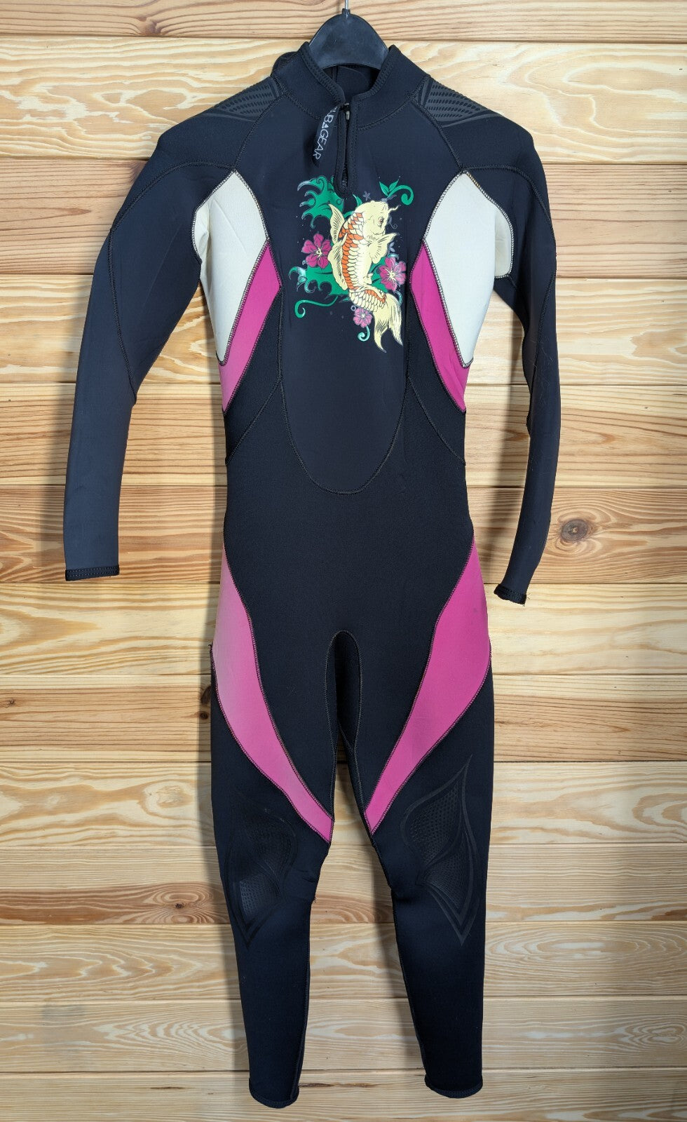 Sub Gear Women's 3mm Full Wetsuit Scuba, Dive, Surf Wet Suit Size Small, 38, 60