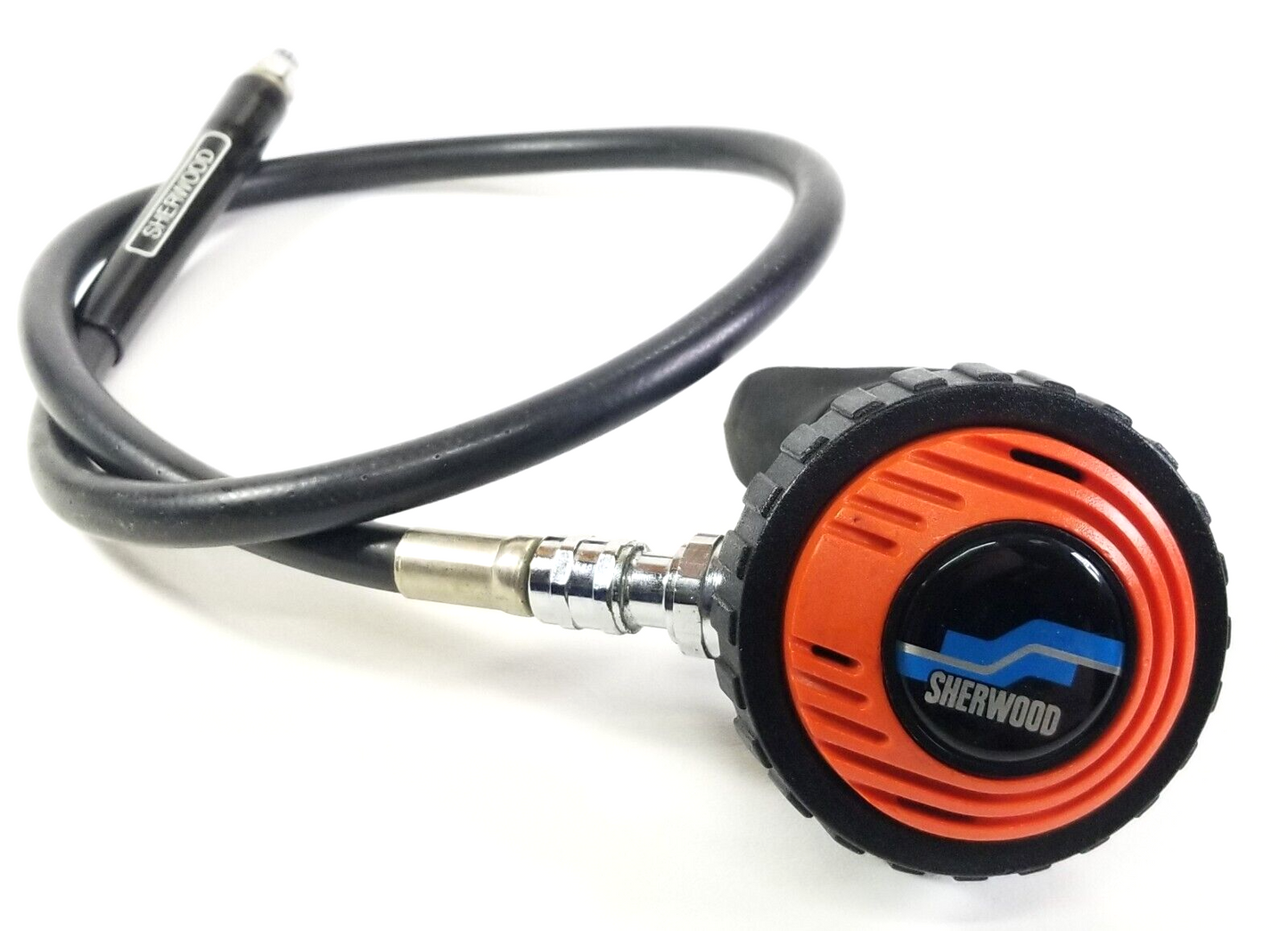 Sherwood Shadow Octopus Octo 2nd Stage Scuba Diving Regulator 35" hose Orange