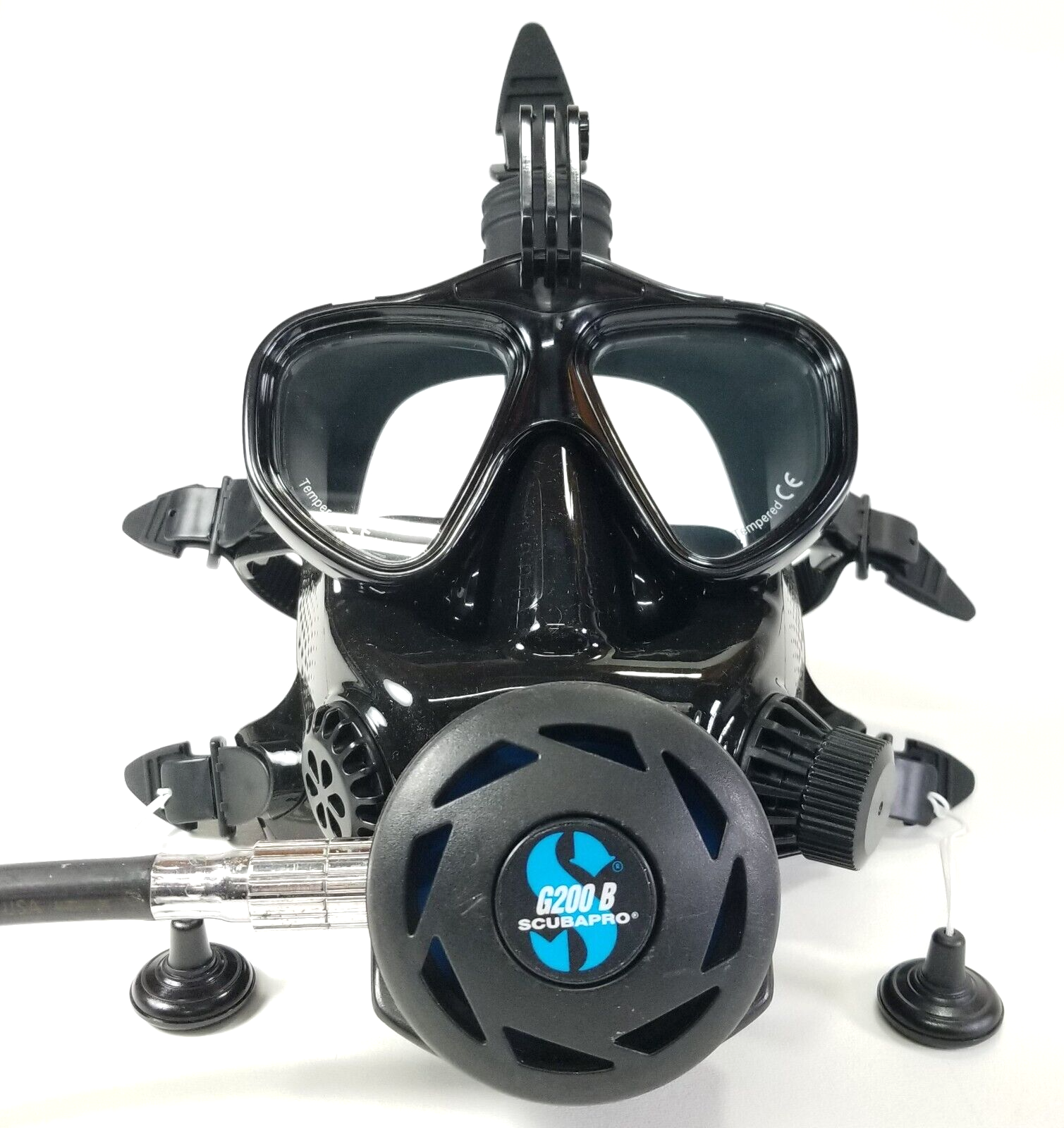 Full Face Scuba Dive Mask Fits ALL Scubapro 2nd Stage Regulators S600 G250 R1901