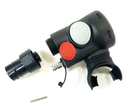 IST IF-O Inflator Octopus for 1" Hose Octo Regulator (Replaces Tusa Duo, Duo 2)