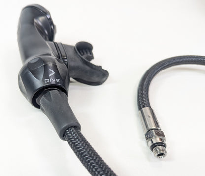 Oceanic Omega 3 Side Exhaust 2nd Stage Regulator Scuba Dive Swivel MaxFlex Hose10