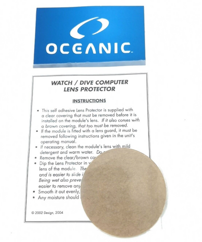 Oceanic OC1, OCS, F11 Lens Protector Cover Scuba Dive Computer Guard 04.8242.21