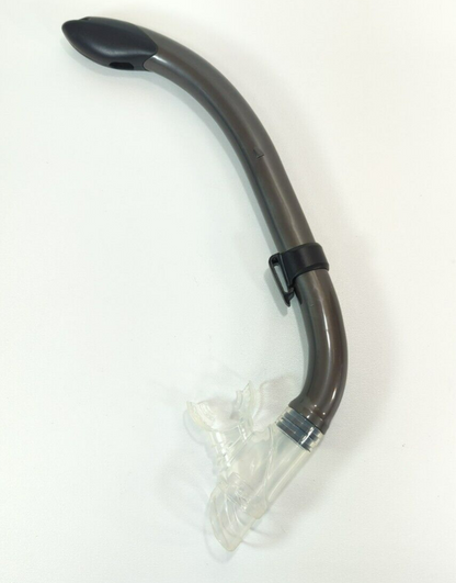 NEW Bare Snorkel Silver Gray Kids Youth Semi Dry Compact Scuba Diving Snorkeling14