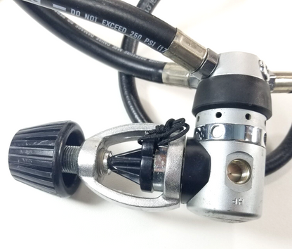 International Divers idI Scuba Regulator Set Yoke 1st, Osprey 2nd, Razor Octo21
