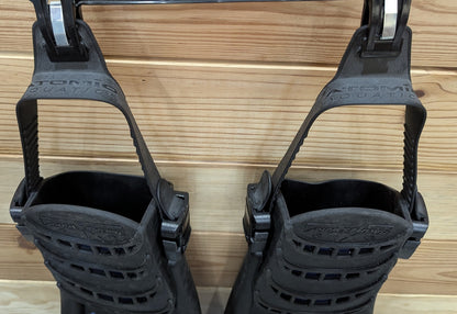 Atomic Aquatics Split Fin Blue Size XL Adjustable Straps Open Heel Scuba Dive9