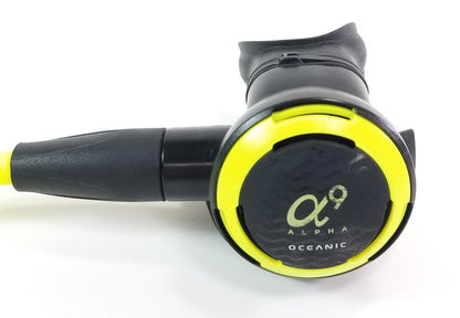 Oceanic Alpha 9 Octo, Octopus 2nd Stage Regulator Scuba Dive Yellow #58164
