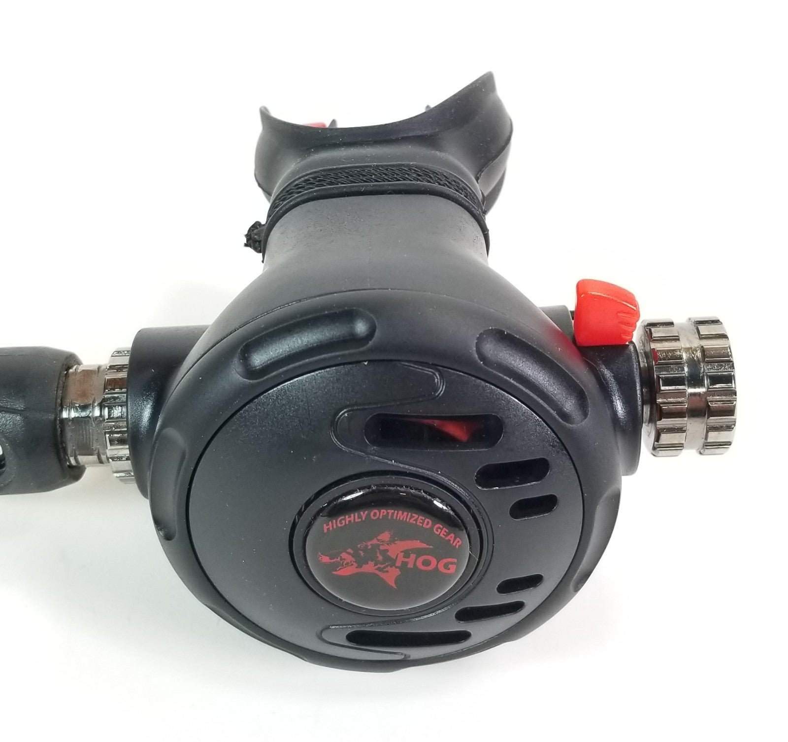 HOG D1, DIN Classic Scuba Regulator Set 1st Stage & Primary 2nd Stage Adjustable4