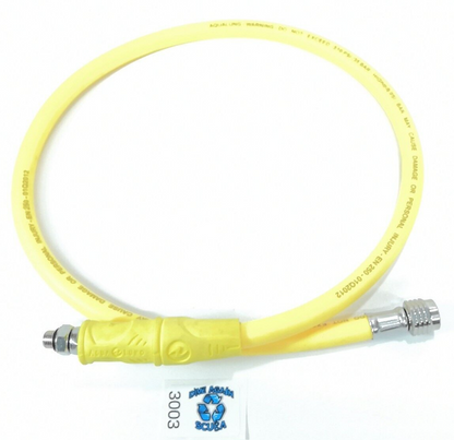 Aqua Lung 36" Octo Octopus Scuba Dive Hose Yellow 2nd Stage Regulator      #30033