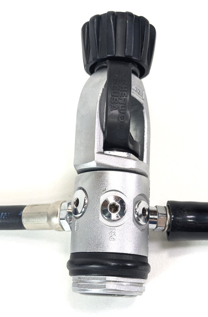 Sherwood Oasis Scuba Dive Regulator Set Yoke, 1st, 2nd Stage & Inflator SRB570011
