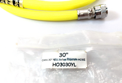 Phantom Double Braided Octo Octopus Scuba 30in Hose Dive Diving Yellow Regulator3