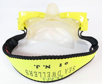 ScubaMax Mask Yellow with Adjustable Comfort Strap Scuba Snorkel, Diving Max5