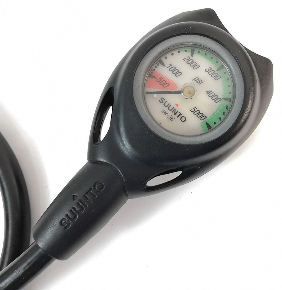 Suunto SM-36 2in 5000 PSI SPG Submersible Pressure Gauge Scuba Dive w Boot #19394