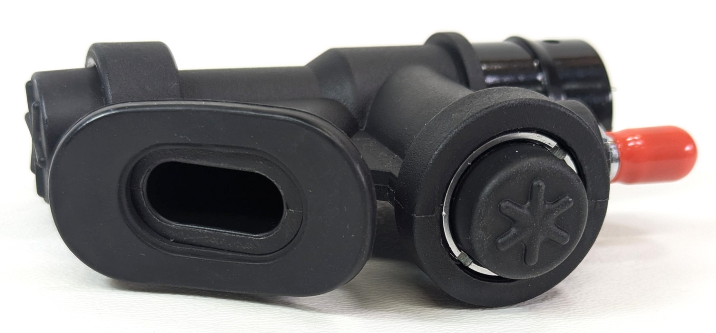 NEW BCD K Oral Power Inflator Scuba Dive Universal 45 Degree, Fits 1" Hose BC8