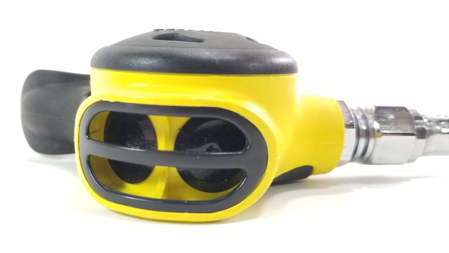 Aqua Lung ABS Yellow Scuba Dive Octo Octopus 2nd Stage Regulator Slim Compact6