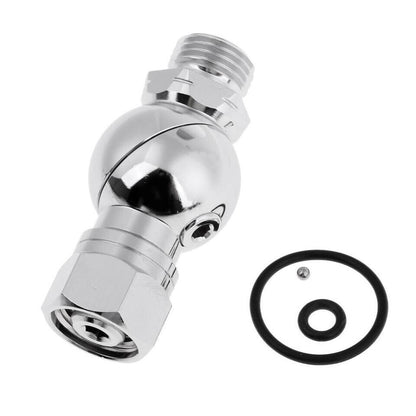 Scuba Diving 360 Degree Ball Swivel Adapter Second 2nd Stage Regulator Hose6