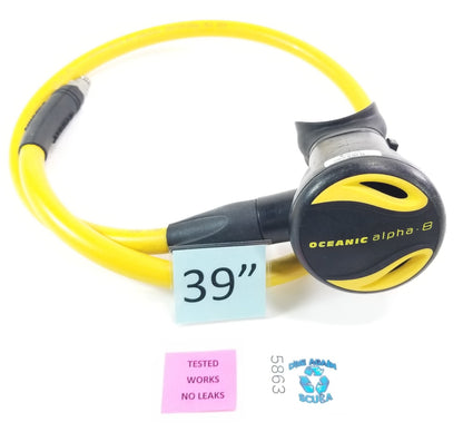 Oceanic Alpha 8 Octo Octopus 2nd Stage Regulator Scuba Dive #58631