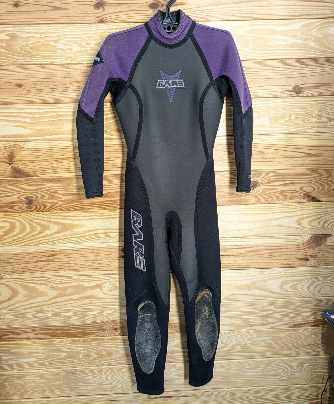 BARE Edge Purple / Gray Women's Full Wetsuit 10 T Scuba Dive Surf 4mm 3mm 2mm0