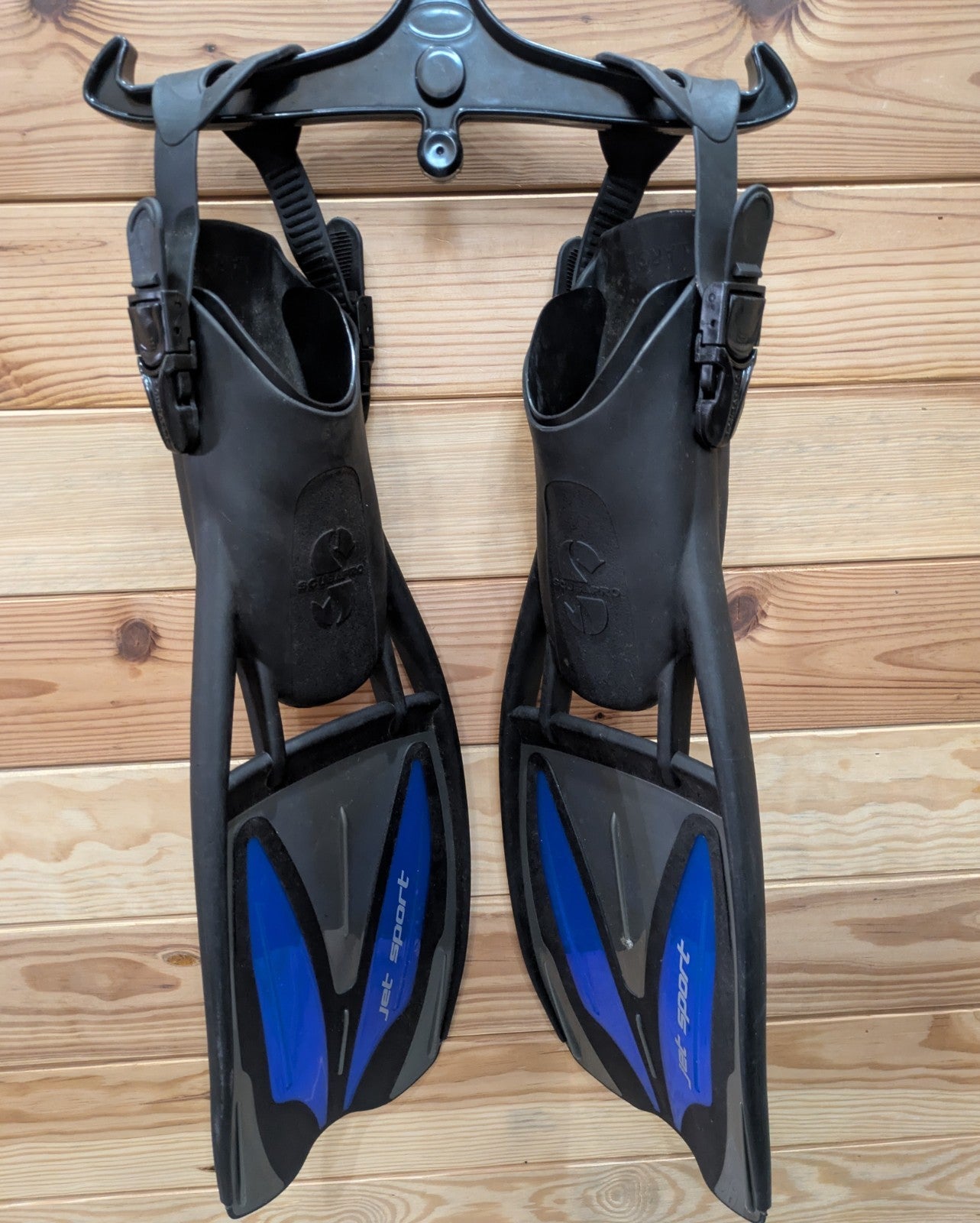 Scubapro Jet Sport Open Heel Scuba Dive Snorkel Fins Large 10 11 12 132