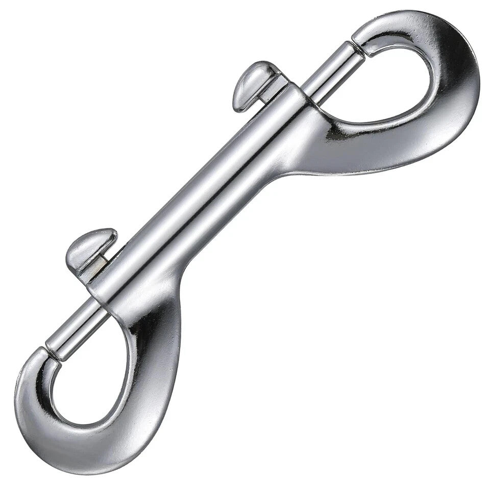 4" / 100mm Stainless Steel Durable Double Ended Clip Hook Bolt Snap Scuba Diving5