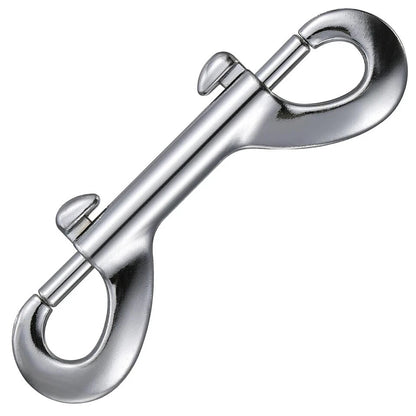 4" / 100mm Stainless Steel Durable Double Ended Clip Hook Bolt Snap Scuba Diving5