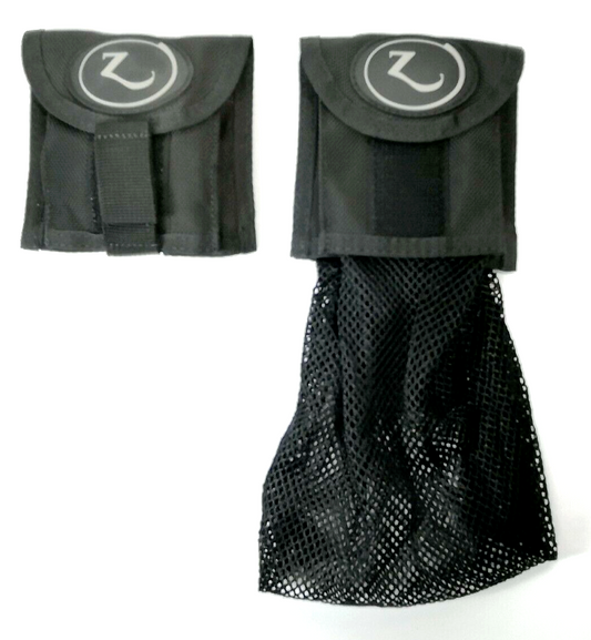 Zeagle Expandable Quick Pocket Mesh Pouch Bag Case Weight Scuba Dive BC BCD Zena0