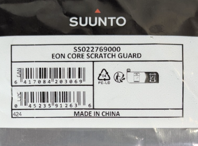 OEM Suunto Eon Core Computer Screen Scratch Guard Scuba Dive Lens Protector3