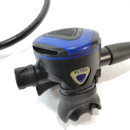 Oceanic Delta 2 Scuba Dive Regulator Set Yoke 1st Stage Adjustable Balanced 2nd2