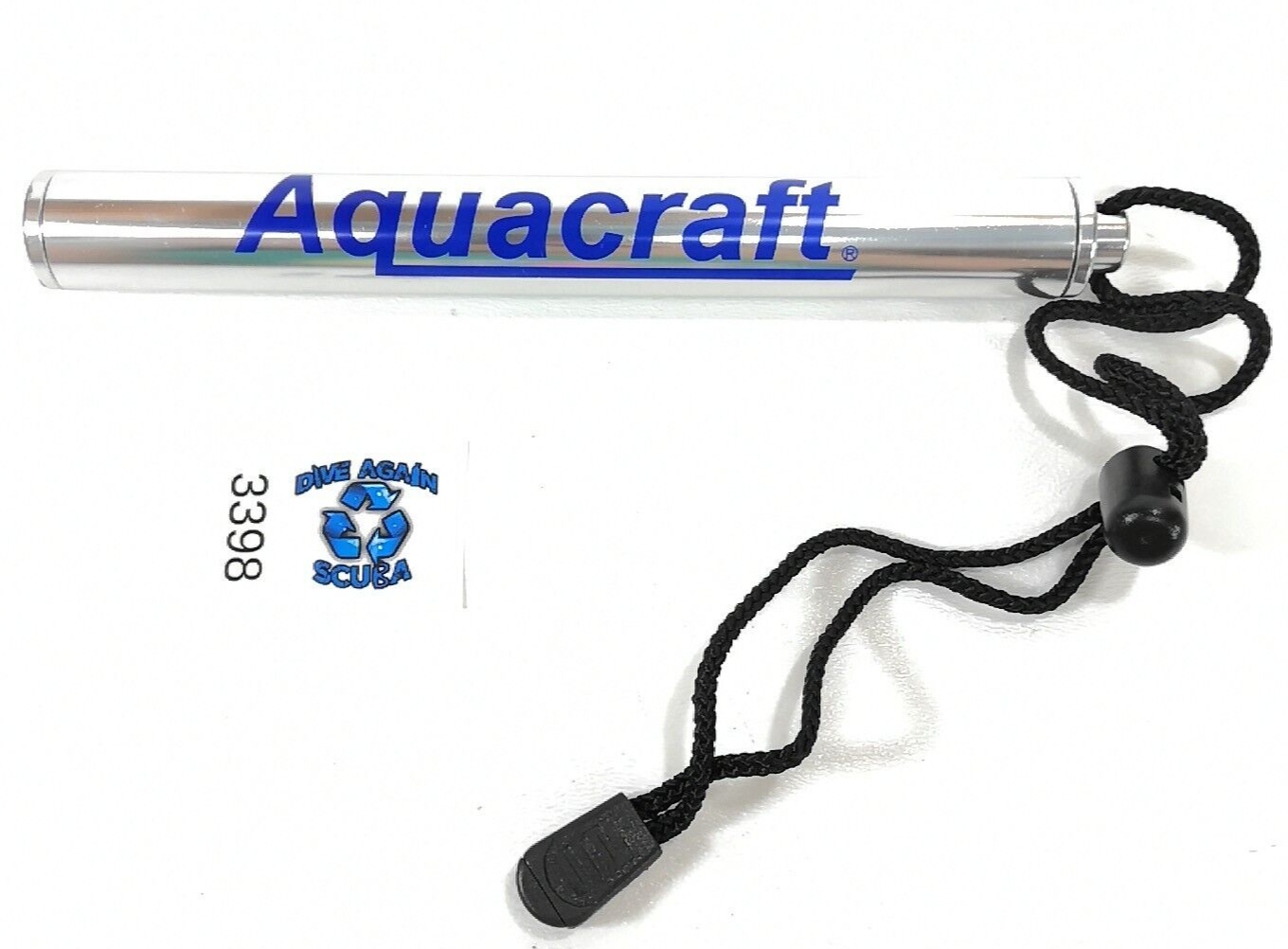 Aquacraft Aluminum Metal Scuba Dive Underwater Noise Maker Signal Device Rattle0
