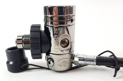HOG D1, DIN Classic Scuba Regulator Set 1st Stage & Primary 2nd Stage Adjustable11