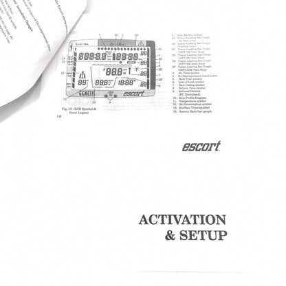 Genesis Escort Scuba Dive Computer Printed Manual4