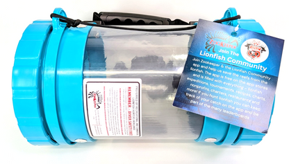 ZooKeeper 12" Lionfish & Marine Debris Containment Unit Teal Scuba Dive Locker4