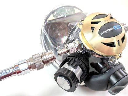 QD Quick Disconnect Hose 2 Piece Adapter Interspiro Full Face Scuba Diving Mask6