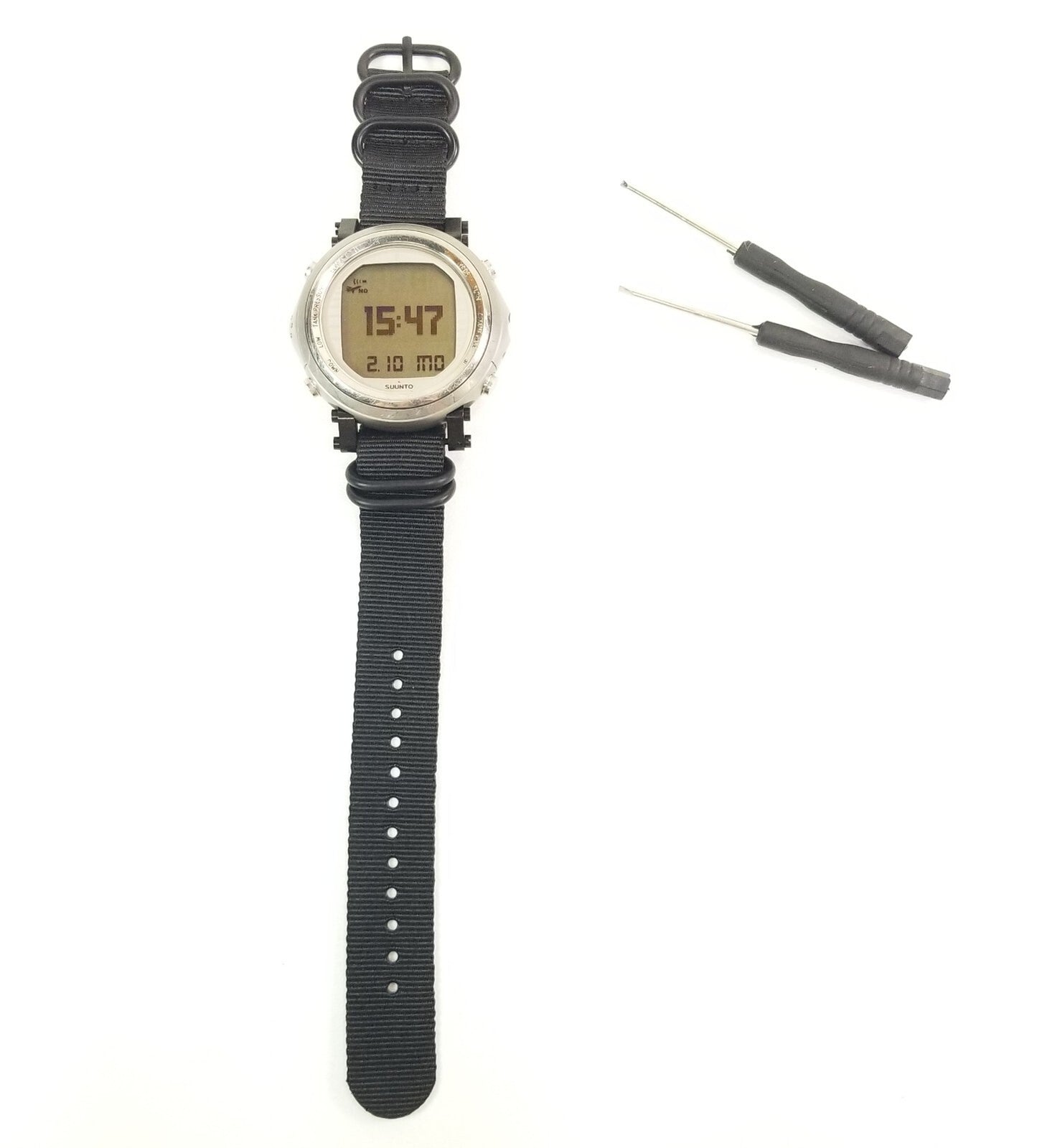 Suunto D9tx Wrist Strap Scuba Dive Computer Watch Band, Stainless Steel Adapters3