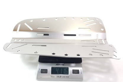 Stainless Steel Backplate Scuba Dive Tech Side Mount Doubles / Single BCD 15x105