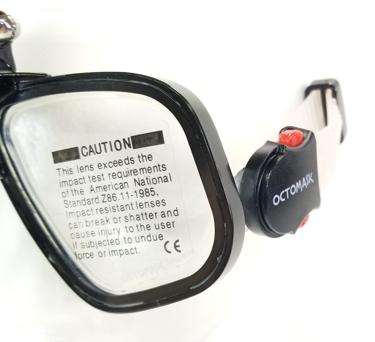 NEW Octomask Freediver Scuba Diving Mask GoPro Hero Camera Mount Black / Clear12