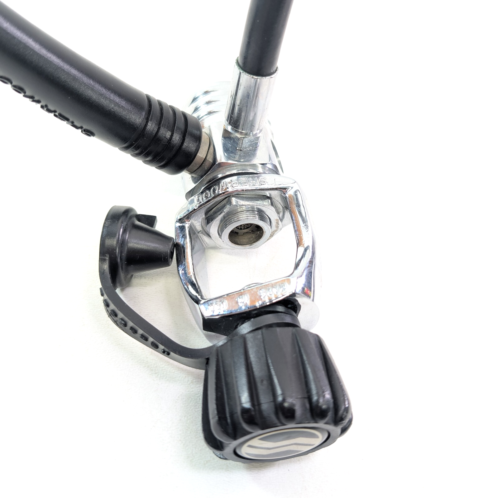 Sherwood Magnum II, 2 Scuba Dive Regulator Set Yoke, 1st, 2nd Stage & Inflator2