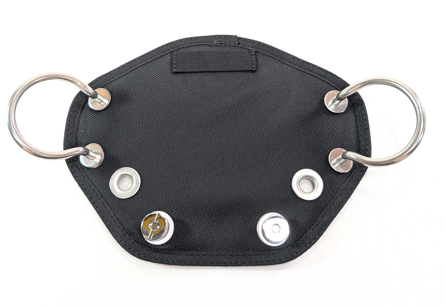 Scuba Dive BCD Butt Plate + Book Screws, Clip Loops Harness Board Sidemount Tech8