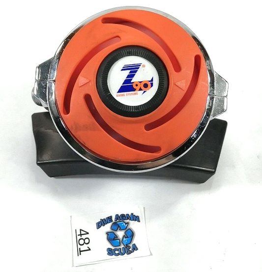Z90 Diving Systems Orange Second 2nd Stage Regulator Scuba Dive Octo Octopus 4810
