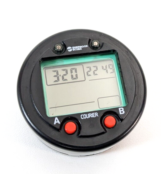 Sherwood Courier CR100 Air Scuba Dive Computer Puck Module Aqua Lung Matrix II 20