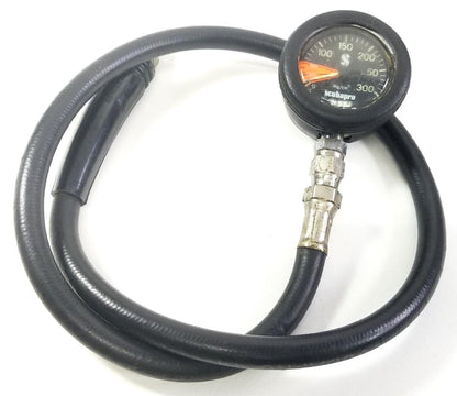 Scubapro 300 KG / CM2 Bar Metric SPG Submersible Pressure Gauge Scuba Dive