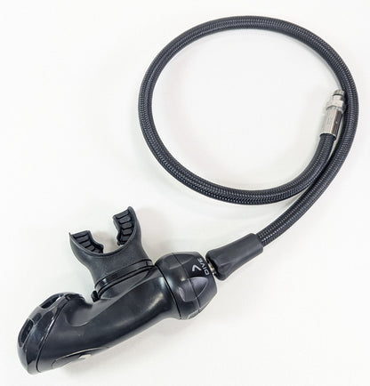 Oceanic Omega 3 Side Exhaust 2nd Stage Regulator Scuba Dive Swivel MaxFlex Hose6