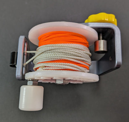 Manta Mini Cave Tec Wreck Scuba Diving Reel with 100' of #24 Braided Nylon Line11